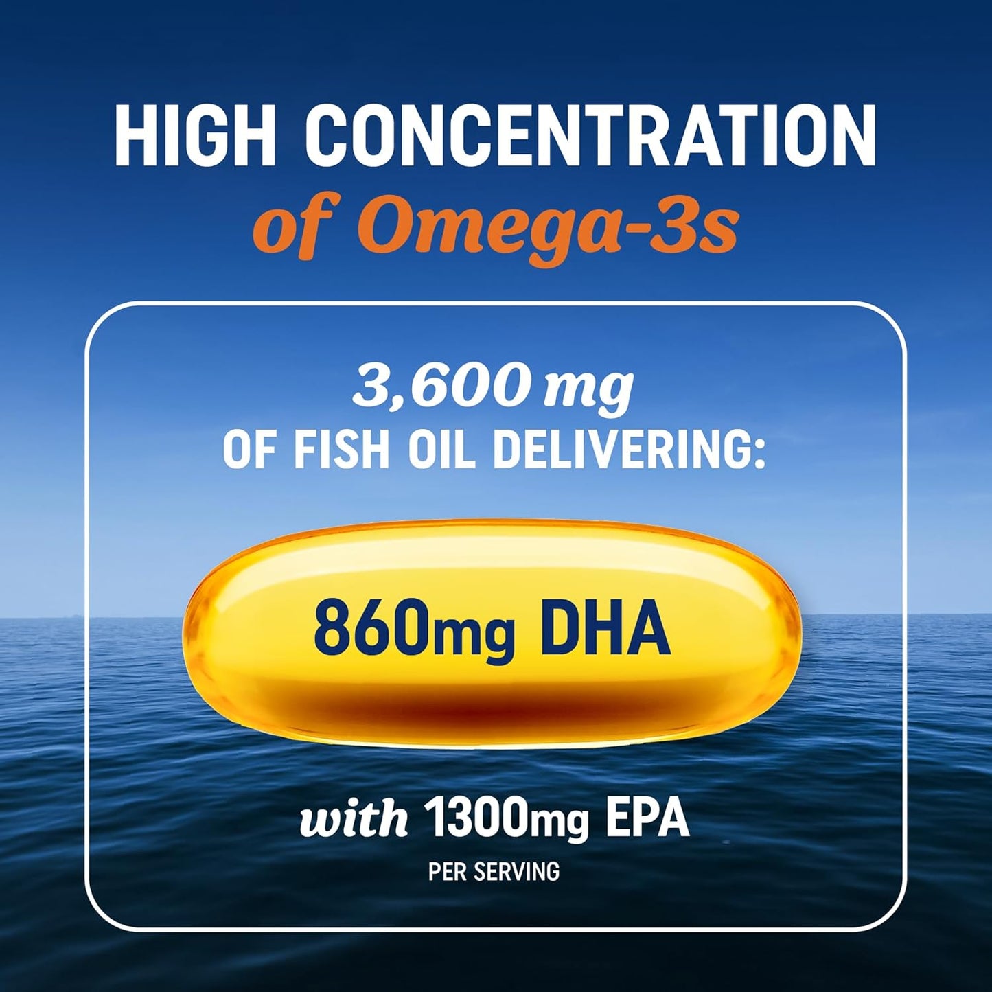 Triple Strength Omega 3 Fish Oil